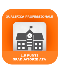 Qualifica professionale area amministrazione - 1,5 Punti graduatorie ATA