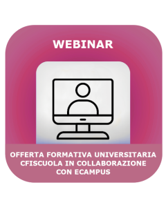 Offerta formativa universitaria CFIScuola in collaborazione con eCampus 