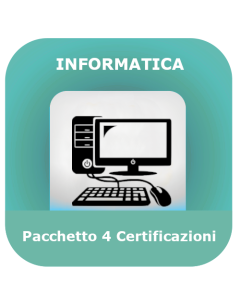 Pacchetto 4 Certificazioni informatiche 