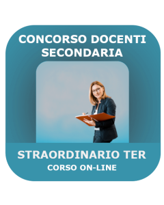 Concorso Secondaria Straordinario - TER