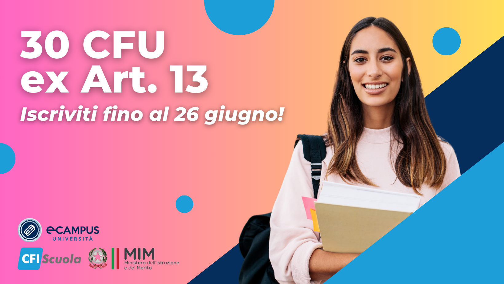 30 CFU - Le iscrizioni alla VII edizione si chiudono il 26/06/2025! 