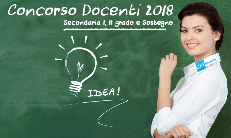 Concorso Docenti, iscrizioni aperte fino al 22/3!