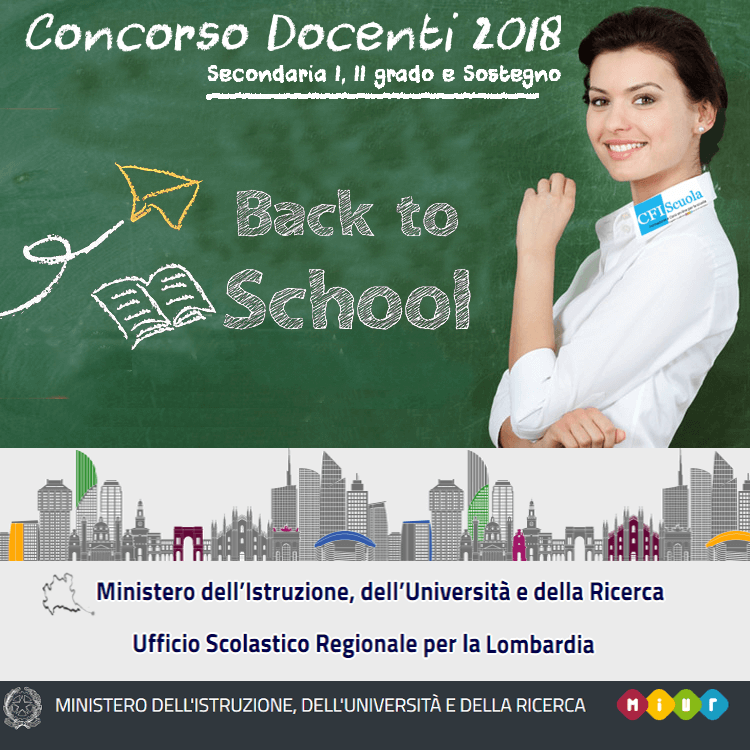 Concorso Docenti, si parte in Lombardia!