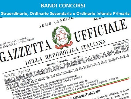 Usciti i Bandi Concorsi Docenti, TFA rimandato a settembre!