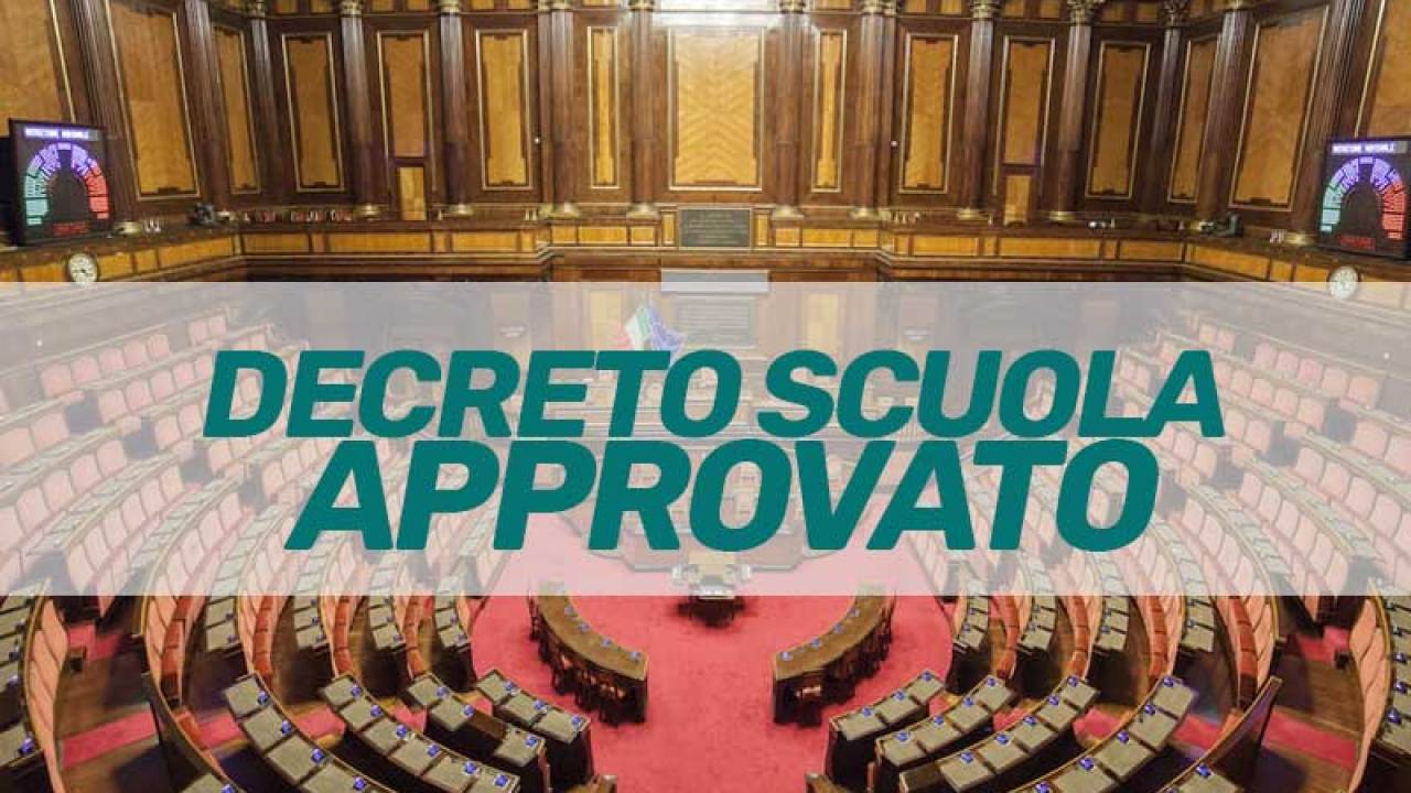 Decreto Scuola, sì a Graduatorie e Straordinario ruolo