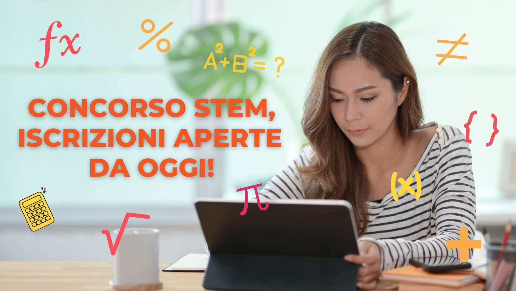 Concorso STEM, iscrizioni aperte da oggi!