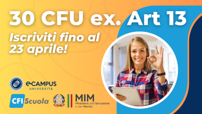 30 CFU - Le iscrizioni alla VI edizione si chiudono il 23/04/2025!
