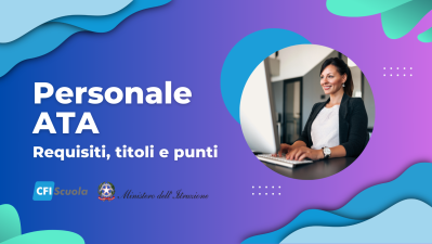 Requisiti, titoli e punti - Personale ATA