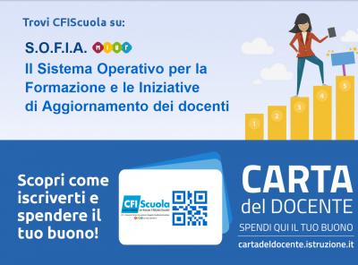 SOFIA e CARTA DEL DOCENTE, ecco le FAQ!