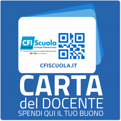 Hai il Buono Carta Docente? Ecco come acquistare su CFIScuola.it