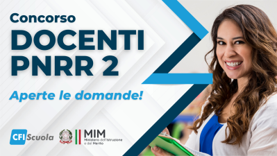 Concorso docenti PNRR 2, domande dall’11 al 30 dicembre!