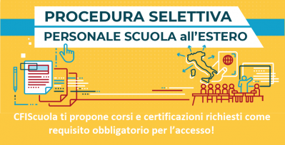 Personale all’estero dal I giugno, segui il webinar gratuito di CFIScuola!