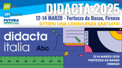 Didacta, allo stand di CFIScuola si parla di Sicurezza e PNRR. Prenota subito!