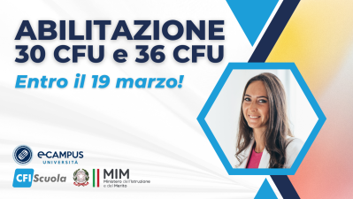Abilitazione 30 CFU e 36 CFU? Si parte!