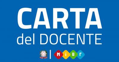 Carta del Docente: 500€ anche per 2021/22!