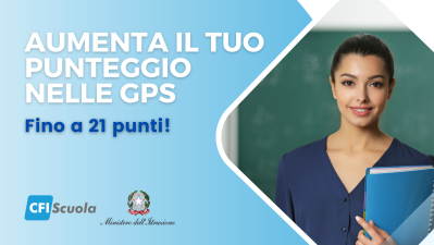 GPS: 20 punti a partire da 424€? Scopri come!