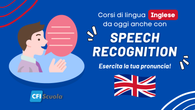 Corsi d’Inglese, ecco lo speech recognition!